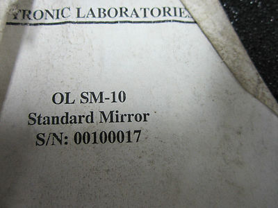 Optical Standard Mirror in Wooden Box Laser Optics