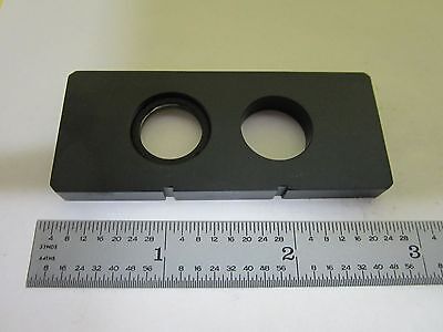 MICROSCOPE PART LEITZ GERMANY SLIDE FILTER 553392 OPTICS AS IS BIN#U2-B-25