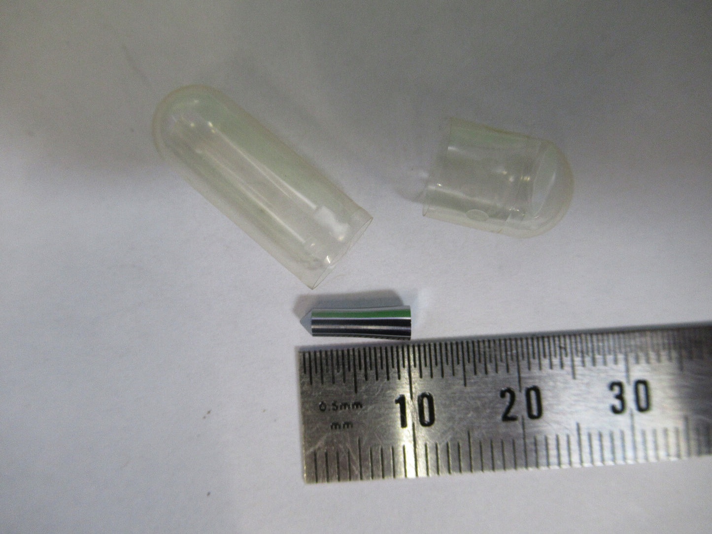 SILICON METAL SINGLE CRYSTAL PROBE 10mm RARE SPECIMEN AS PICTURED Z7-A-65