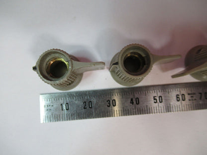 HP HEWLETT PACKARD SET OF PLASTIC KNOBS INSTRUMENT AS PICTURED Y6-B-15