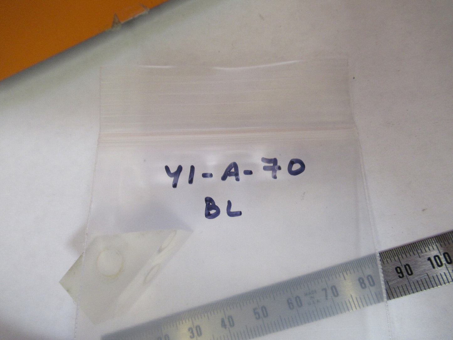 BAUSCH LOMB GLASS PRISM HEAD OPTICS MICROSCOPE PART AS PICTURED Y1-A-70