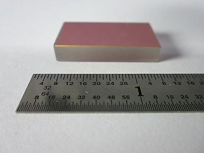 OPTICAL GOLD PLATED MIRROR LASER OPTICS BIN#35-20