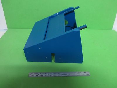 MICROSCOPE PART POLYVAR REICHERT LEICA PLASTIC FRONT HEAD AS IS BIN#S2-01