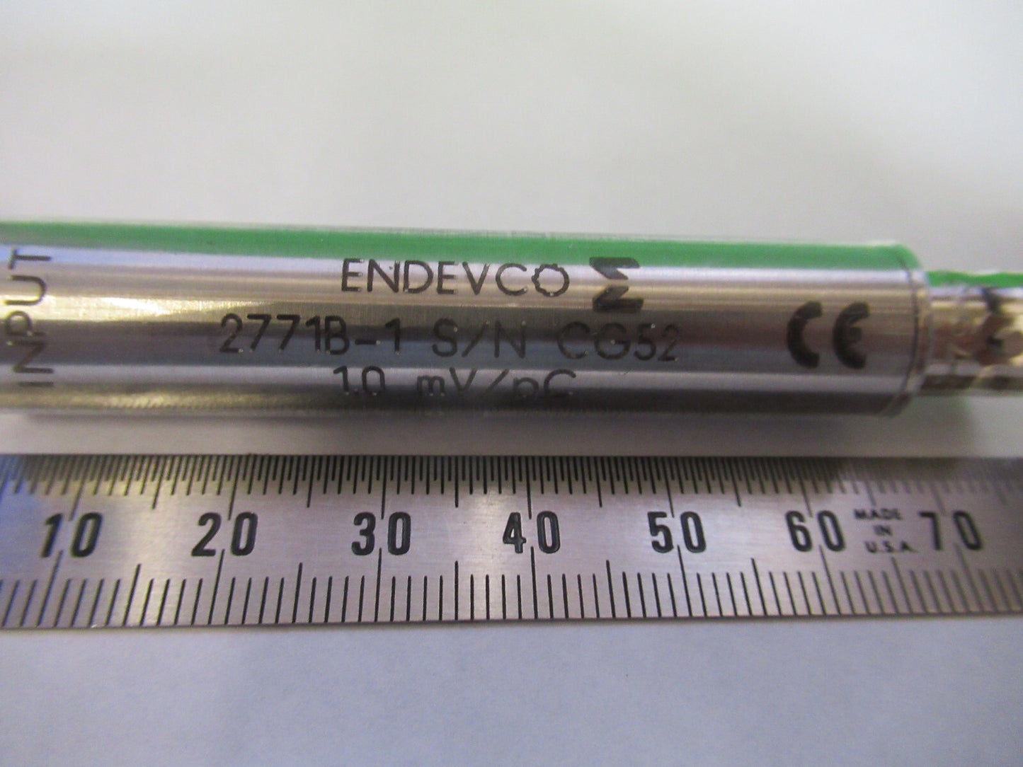 ENDEVCO 2771B-1 AMP for accelerometer VIBRATION SENSOR AS PICTURED &6-DT-W1