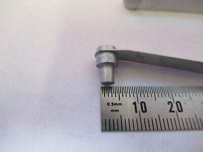 PAIR of CLIPS STAGE MICROSCOPE PART AS PICTURED &H1-B-32