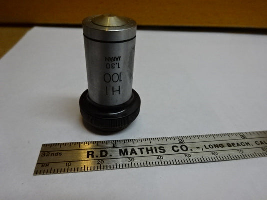 Microscope Part Objective Olympus Hi 100X Fair Optics