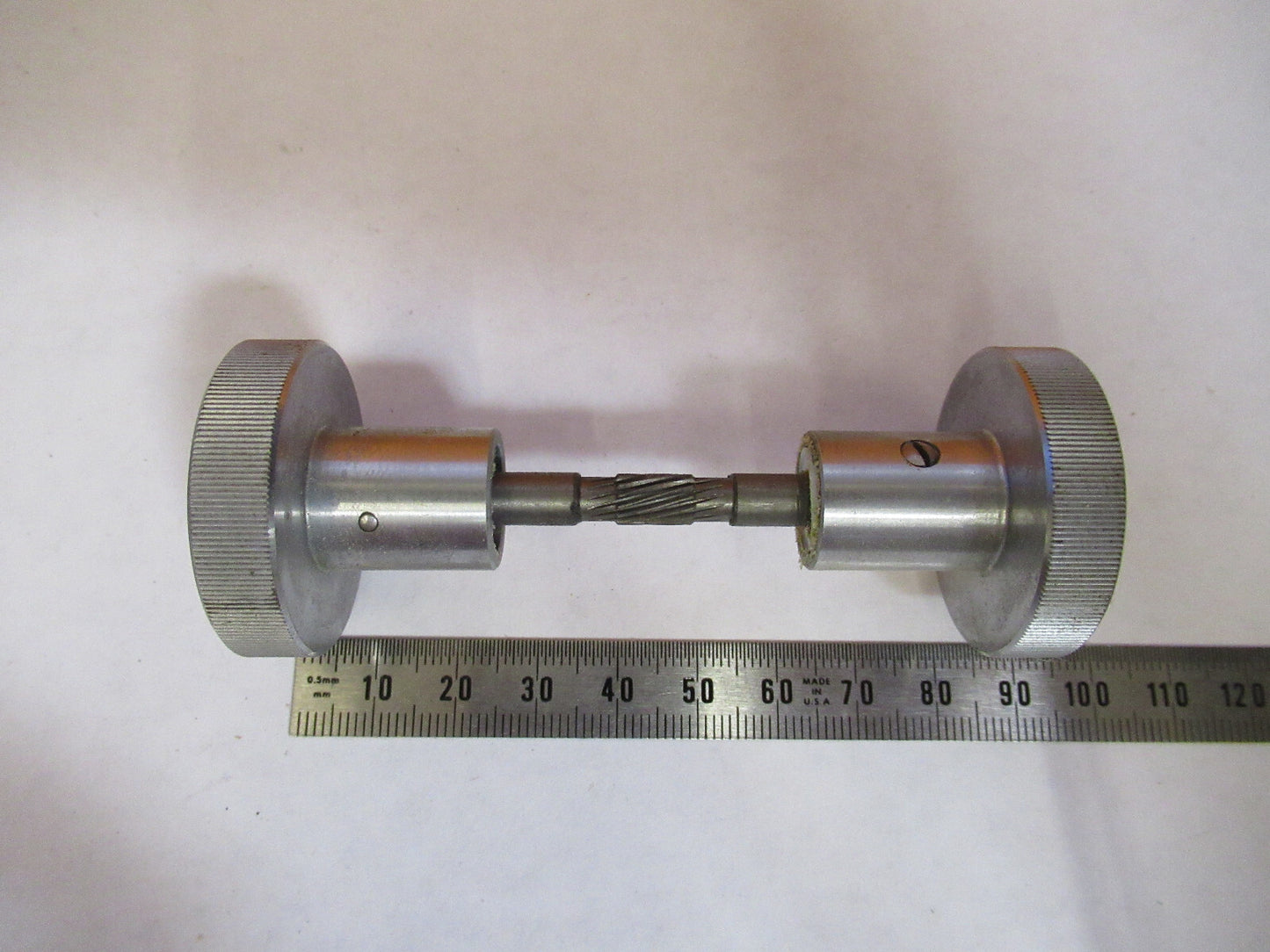WILD HEERBRUGG SWISS M11 MACRO KNOBS MICROSCOPE PART OPTICS AS PICTURED Y4-A-109