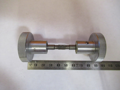WILD HEERBRUGG SWISS M11 MACRO KNOBS MICROSCOPE PART OPTICS AS PICTURED Y4-A-109