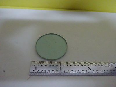 MICROSCOPE PART ZEISS GERMANY COATED FILTER OPTICS AS IS BIN#W7-17