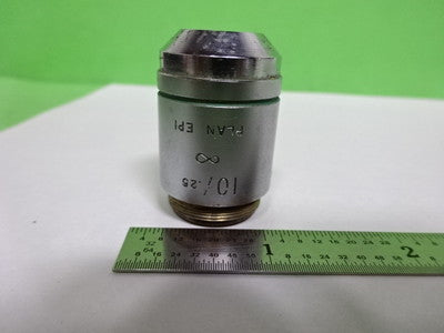 Microscope Part Objective American Optical Co. Plan Epi 10X Infinity American Optics B