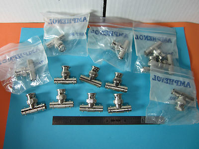 Lot 14 Pcs BNC RF Microwave Connectors T BNC