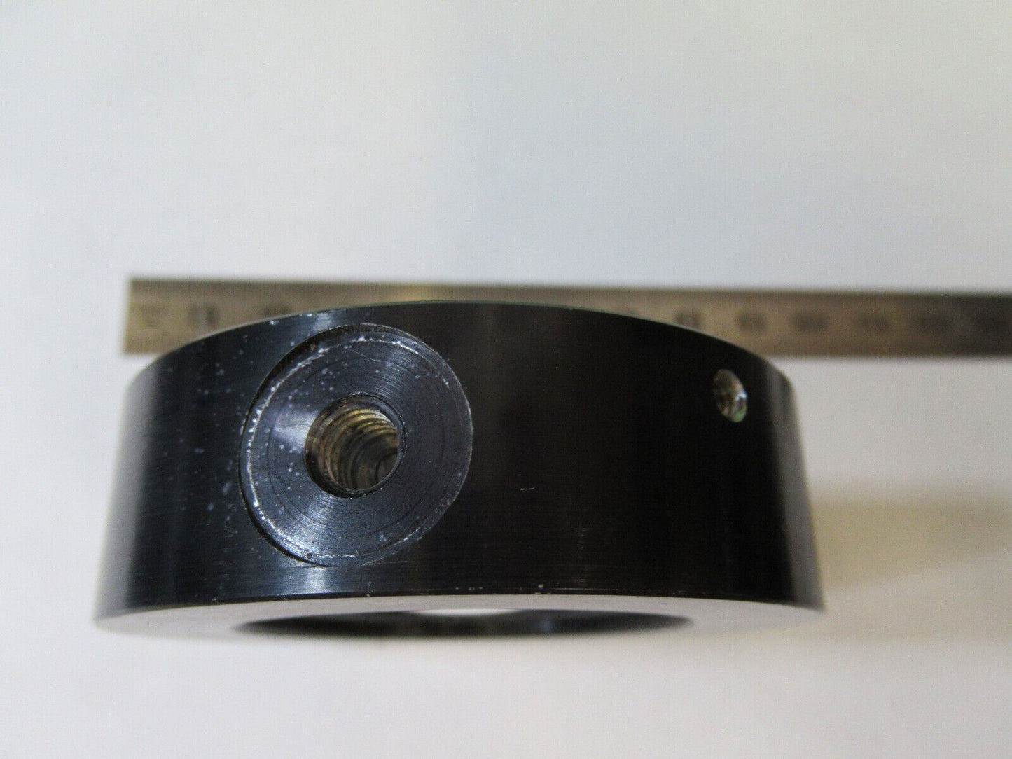 OPTICAL ORIEL MOUNTED LENS BI CONVEX OPTICS AS PICTURED &22-A-78