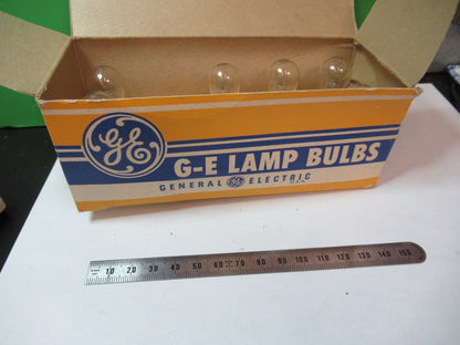 LAMP BULB GE LOT 6 PIECES 6S6-M 6W 120V AS PICTURED W3-C-10