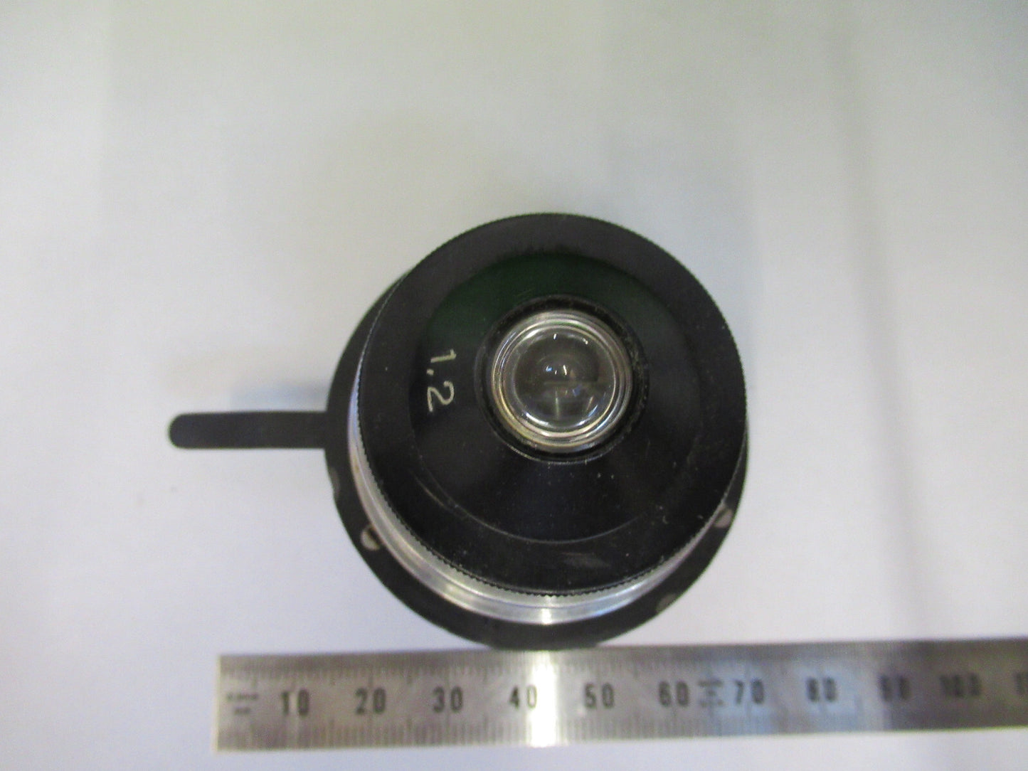 WINKEL ZEISS KONDENSOR + IRISOPTIK MIKROSKOPTEIL WIE ABGEBILDET &amp;R3-B-26 