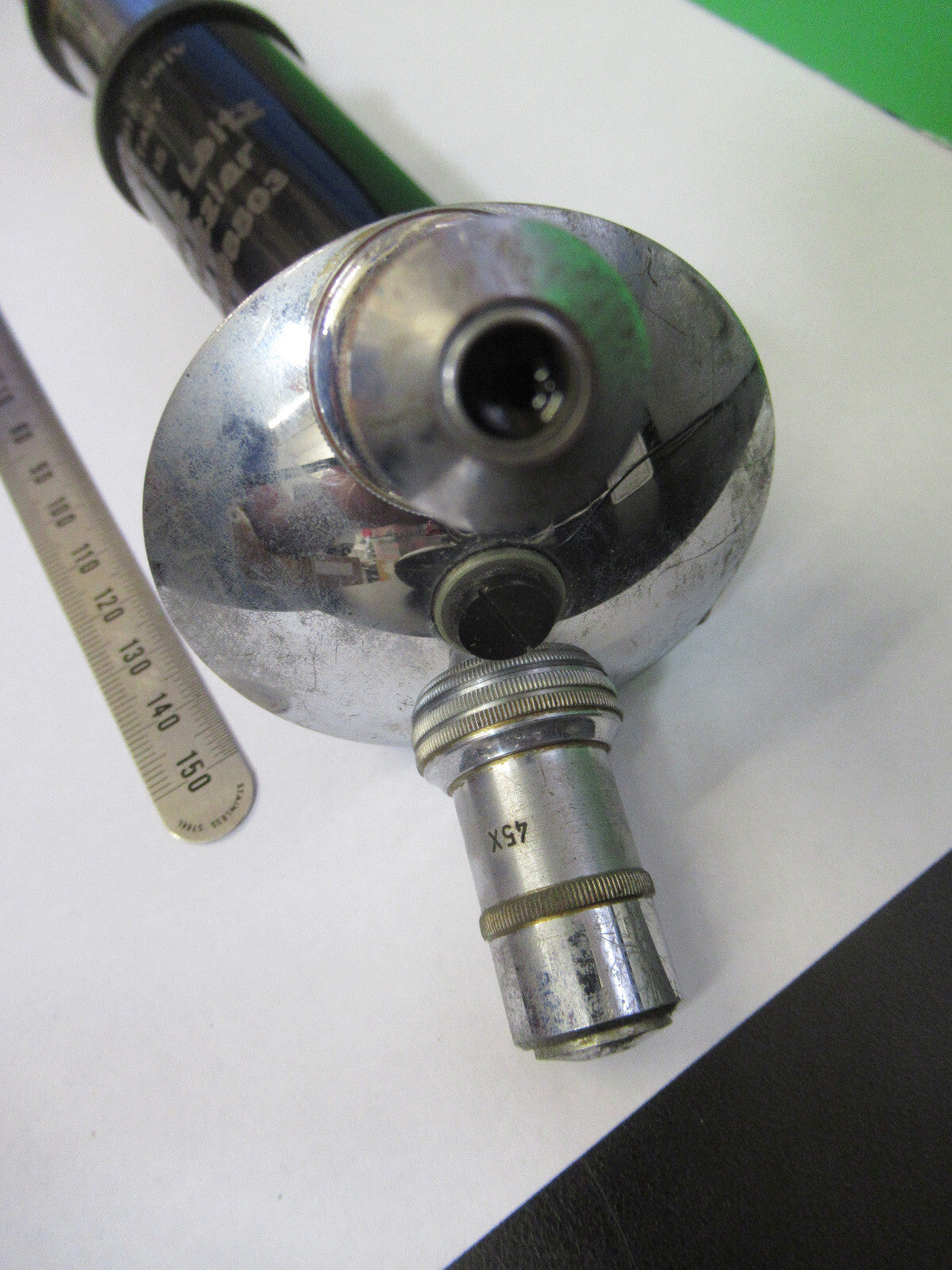 Ernst Leitz Tubus Lens Nosepiece Assembly Microscope Part