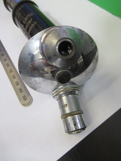 Ernst Leitz Tubus Lens Nosepiece Assembly Microscope Part