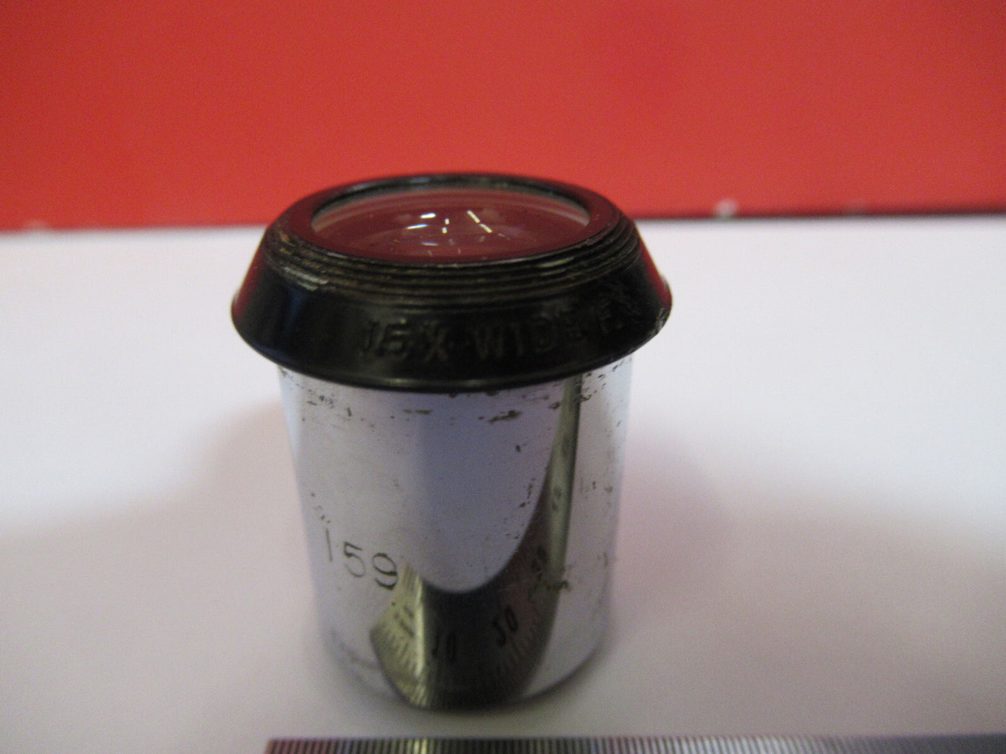 BAUSCH LOMB 15X WF EYEPIECE OCULAR MICROSCOPE PART As Pictured S8-B-37