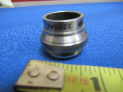 BAUSCH LOMB OPTICS OBJECTIVE LENS ??mm MICROSCOPE PART AS PICTURED &S1-A-25