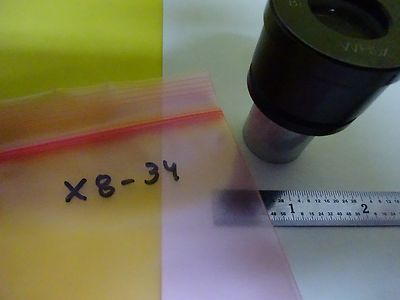 MICROSCOPE PART EYEPIECE OCULAR OLYMPUS WF10X OPTICS AS IS BIN#X8-34
