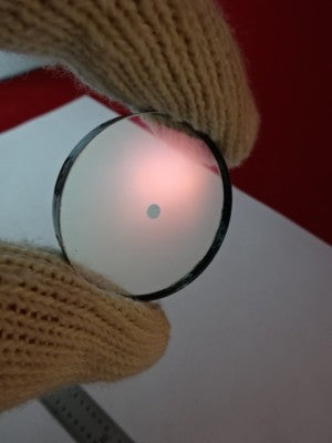 Optical Filtered Lens receiver hole center Mil Spec Laser Optics