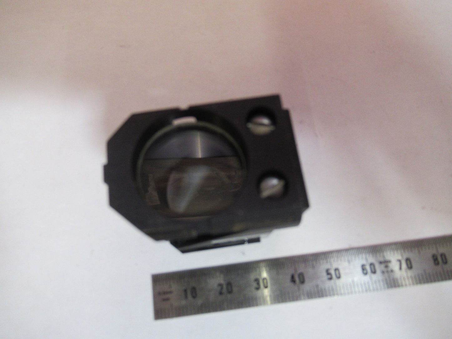 LEICA LEITZ GERMANY DMRB 11004V2 UV FILTER CUBE MICROSCOPE PART PICTURED T5-A-35