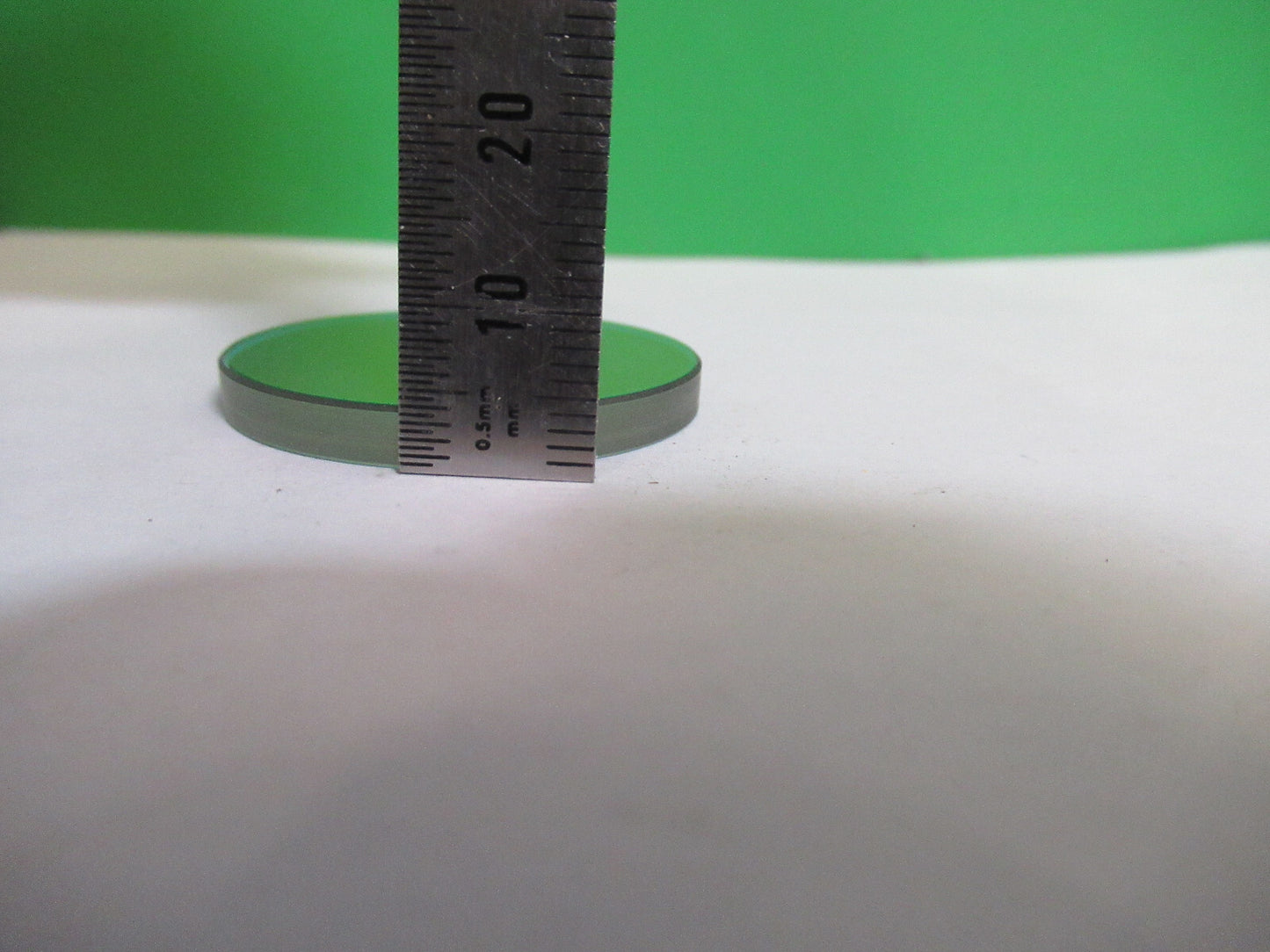 OPTICAL WEIRD NEUTRAL DENSITY MIL SPEC LASER OPTICS FILTER AS PICTURED 80-B-31