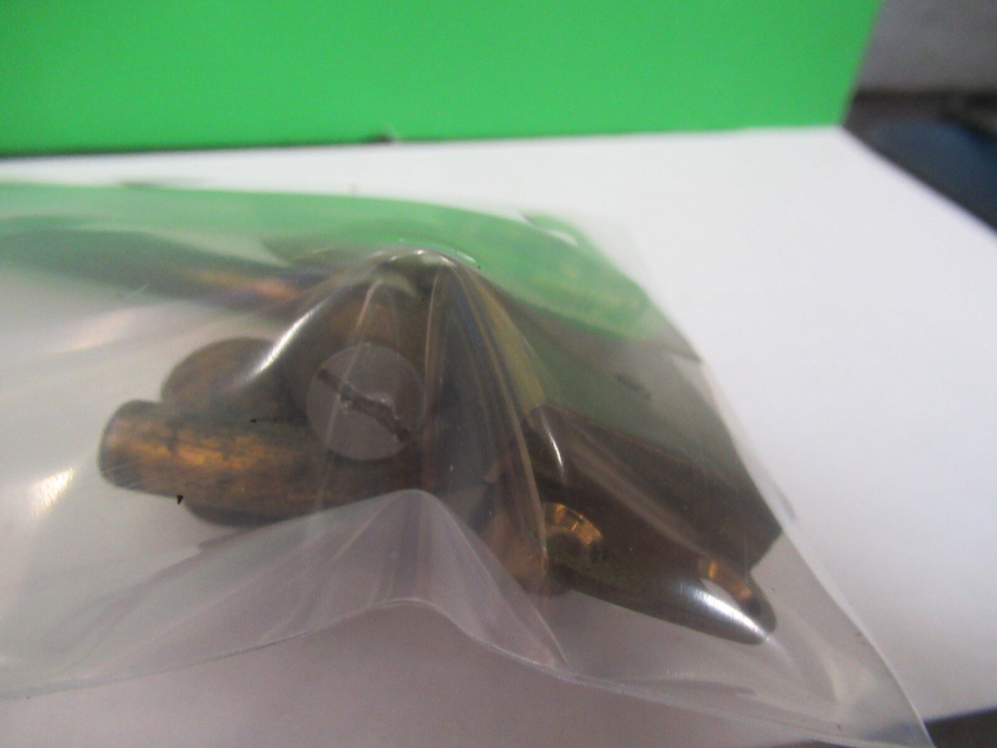 ANTIQUE BAUSCH LOMB LOCK + HINGES for cabinet MICROSCOPE PART AS PICTURED X6-A57