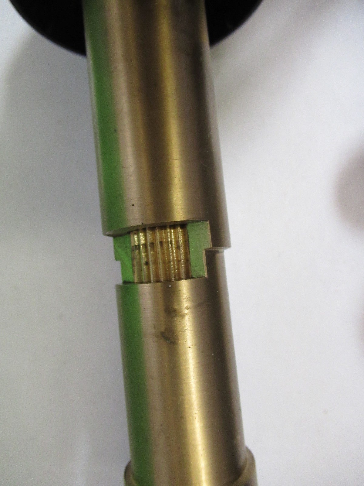 LEICA LEITZ GERMANY DMRB SET KNOBS STAGE MICROSCOPE PART AS PICTURED V7-FT-92