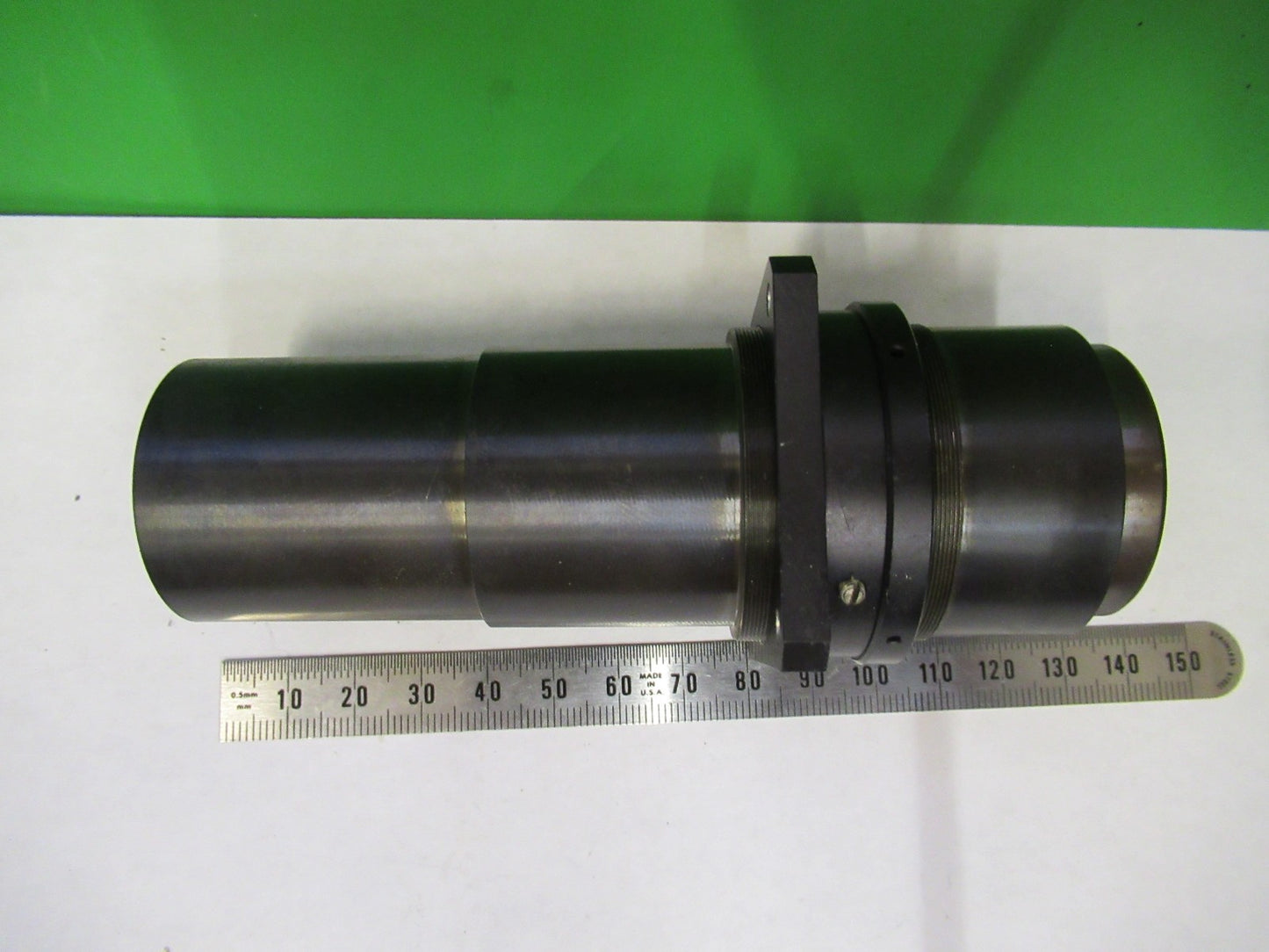 AUS JENA GERMANY LARGE LENS ASSEMBLY OPTICS MICROSCOPE PART AS PICTURED T2-A-54