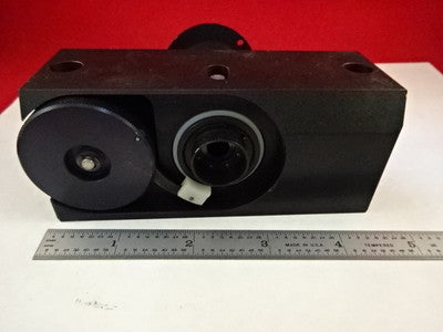 MICROSCOPE PART POLYVAR REICHERT LEICA DIAPHRAGM IRIS OPTICS AS IS B#Q2-A-11