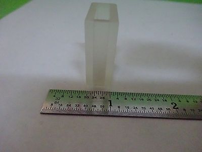 CARL ZEISS GERMANY SPECTRAL QUARTZ CELL SPECTROSCOPIC AS IS BIN#U3-A-21