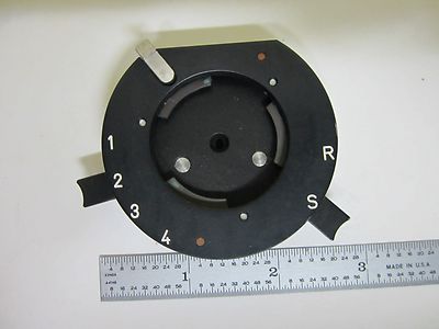 MICROSCOPE PART ELLIPSOMETER FILTER CHANGER OPTICS AS IS BIN#U3-06