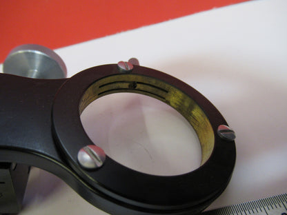 Bausch & Lomb Condenser Holder Brass Microscope Part