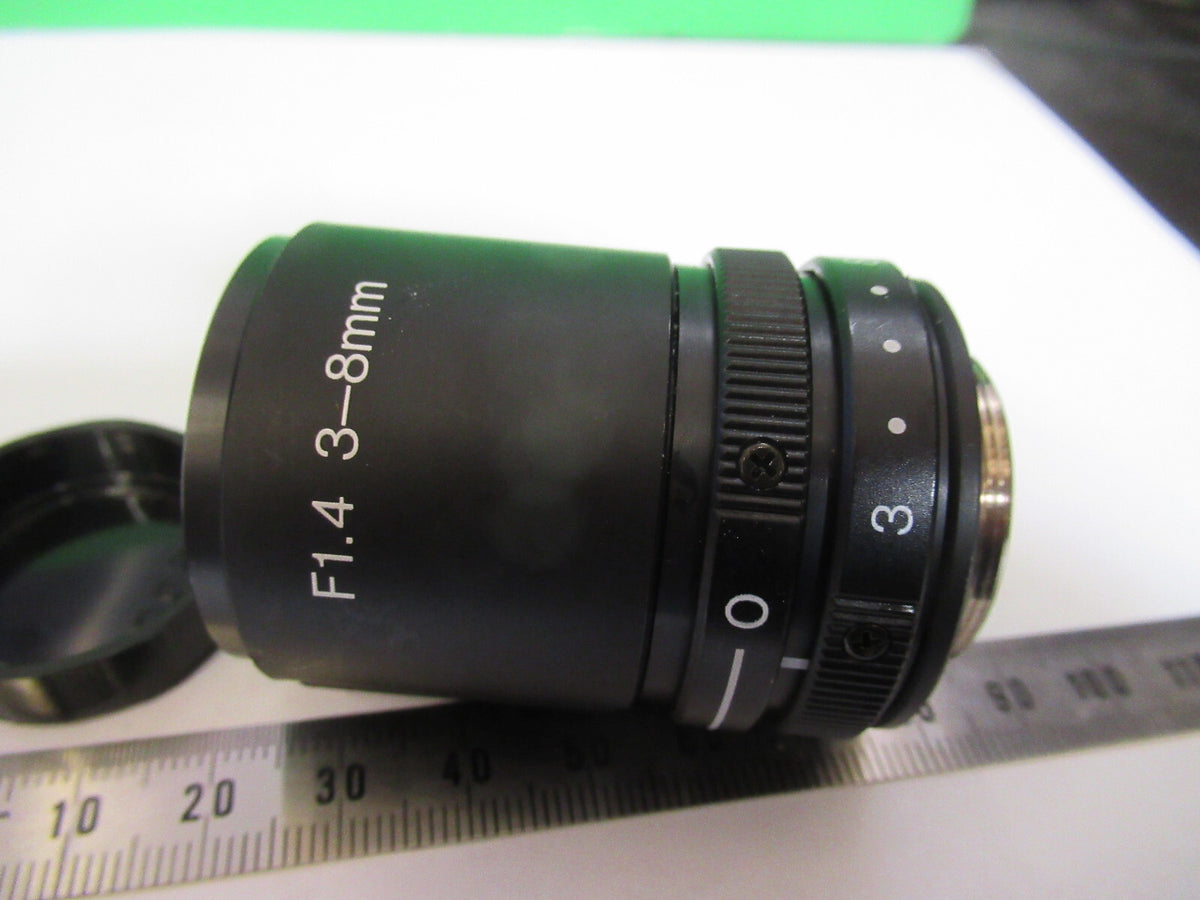 Lens Camera Pelco Clovis F 1.4 3-8 mm Optics