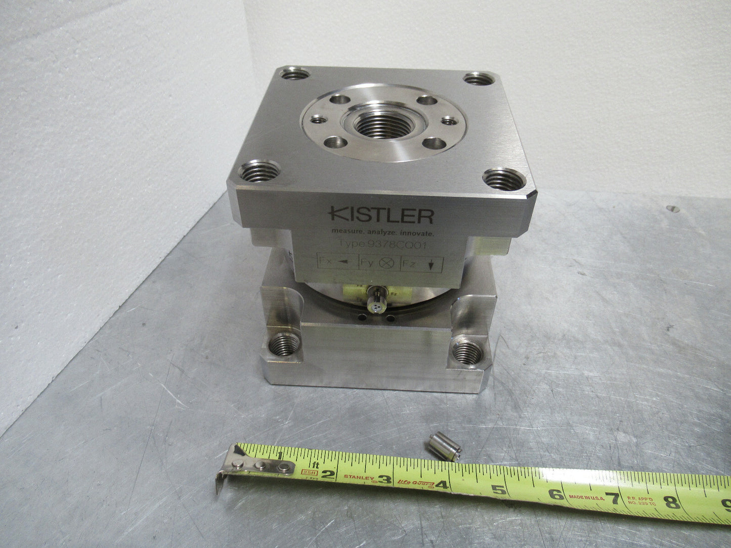 KISTLER huge triax FORCE LINK LOAD CELL 9078C SENSOR for dinamometer AS PICTURED