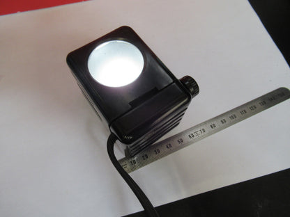 ANTIQUE BAUSCH LOMB ILLUMINATOR LAMP WORKS MICROSCOPE PART AS PICTURED T9-A-40