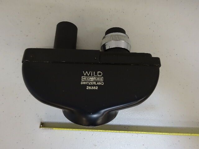 MICROSCOPE PART WILD SWISS M20 HEAD OPTICS AS IS AJ-10