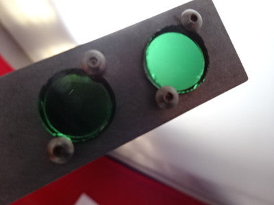Microscope Part Slide Filter Green Optics B
