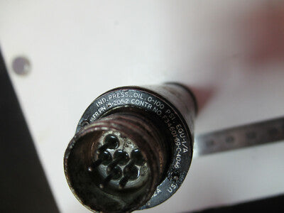 INDICATOR AIRCRAFT OIL PRESSURE 18-2052 EGU-1/A 66205812172 AS PICTURED &C1-A-24