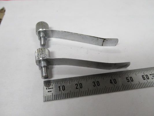 Wolfe Wetzlar Germany Pair Clips Microscope Part