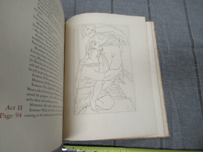 Antique Book Lysistrata 1934 Pablo Picasso Signed with Six Original Etchings