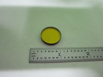 Optical Schott Glass Yellow Filter Optics