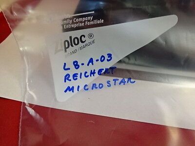 MICROSCOPE PART REICHERT MICROSTAR SPECIMEN TABLE STAGE MICROMETER BIN#L8-A-03