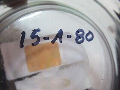 OPTISCHES FLACHES FUSED SILICA ZYGO 3" DIA BEAM SPT LASEROPTIK WIE ABGEBILDET #15-A-80