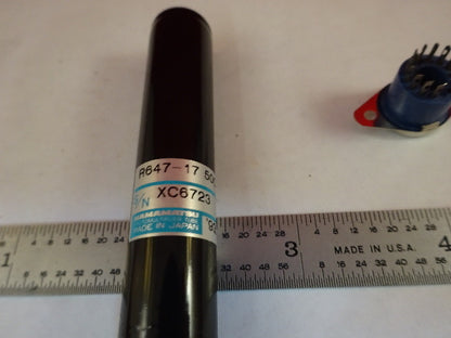OPTICAL PHOTOMULTIPLIER HAMAMATSU R647 17 50C IDB  AS IS #N9