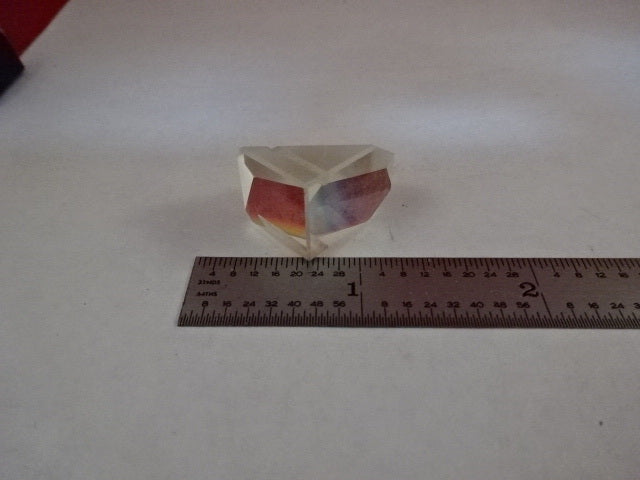 OPTICAL SMALL PRISM LASER OPTICS  AS IS BIN#37-A-16