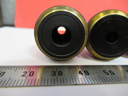 Olympus Japan Lot 100X 40X 10X 4X Microscope Part Objective