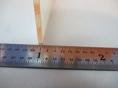 OPTICAL LARGE PLATES BK7 GLASS COATED PRO LASER OPTICS AS PICTURED &A3-B-46