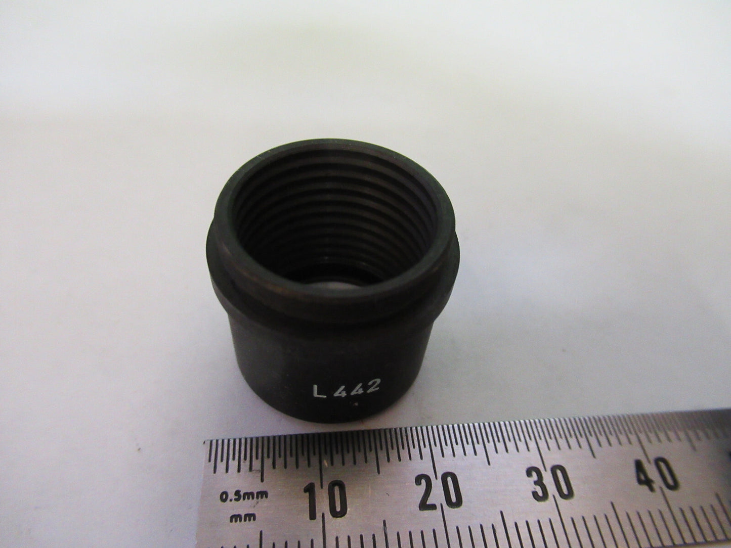 LEITZ WEZTLAR GERMANY LENS MICROSCOPE PART OPTICS AS PICTURED X7-A-25