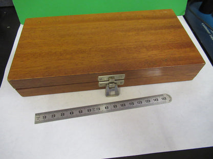 Empty Brüel & Kjær Denmark Mahogany Wood Box Instrument